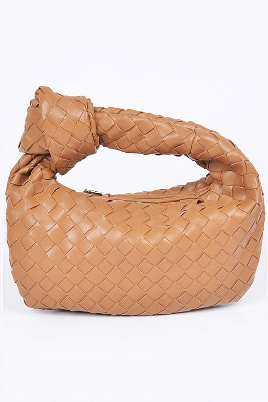 Bisou Braided Top Knot Clutch Bag