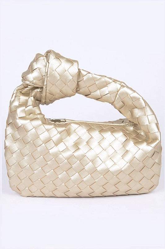 Bisou Braided Top Knot Clutch Bag