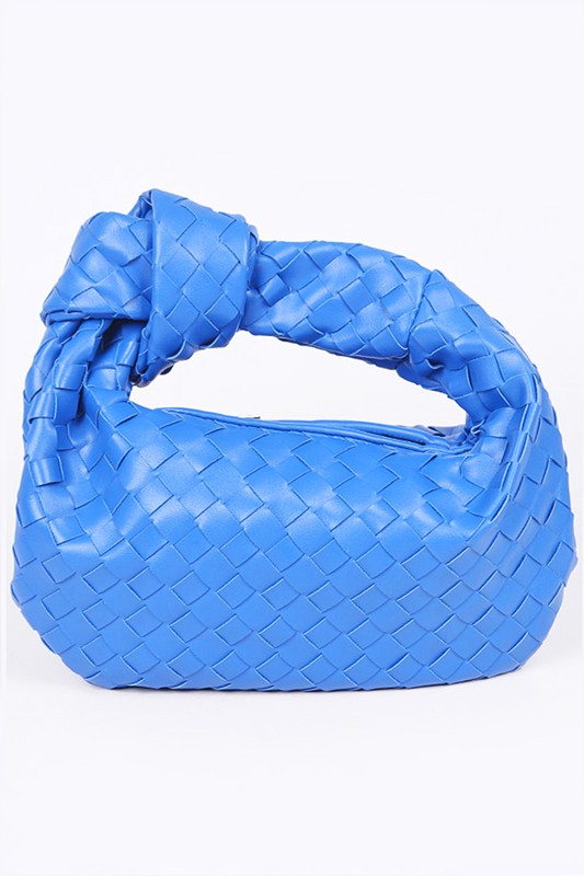 Bisou Braided Top Knot Clutch Bag