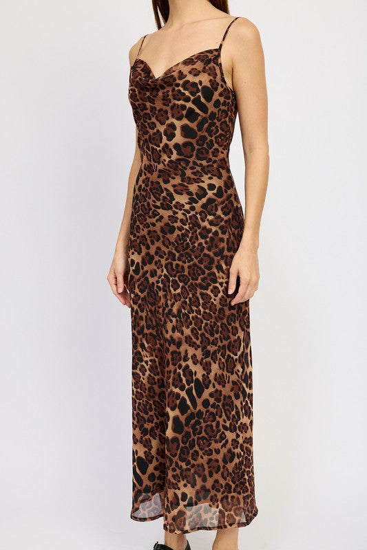 Verona Leopard Maxi Dress