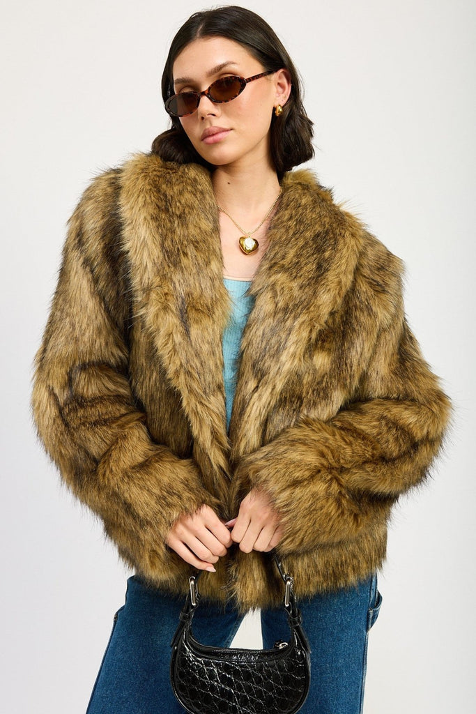 Milan Faux Fur Coat