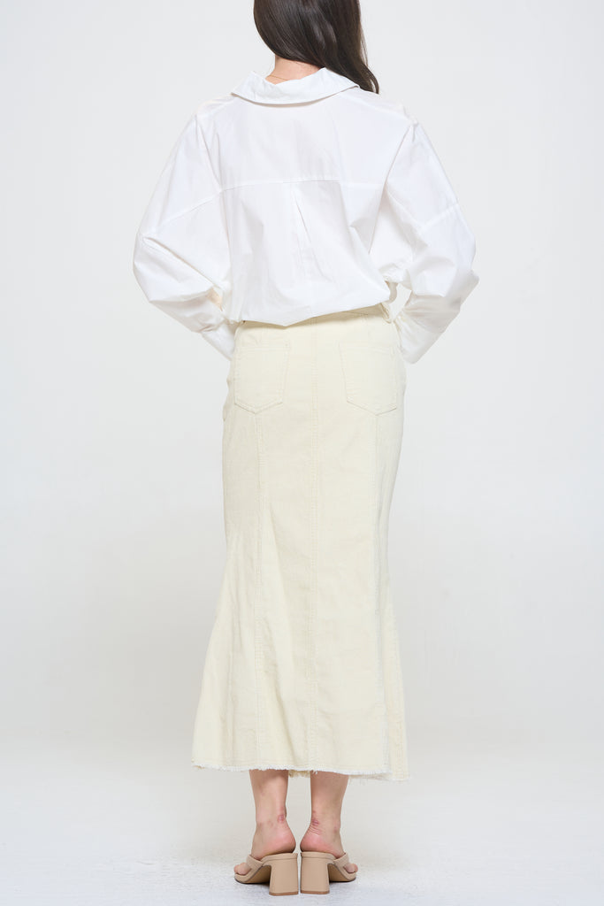 Coraline Corduroy Maxi Skirt