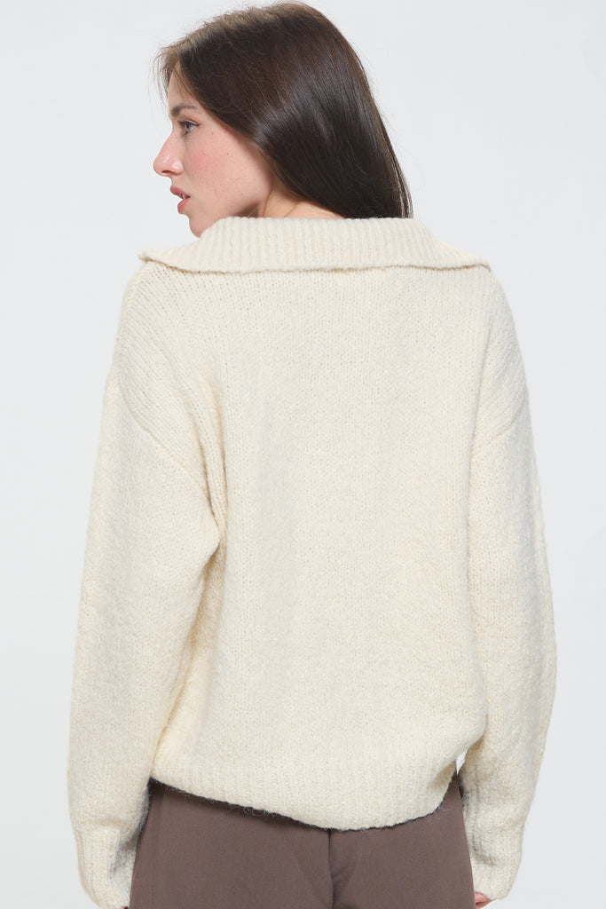 Eleanor Half Zip Sweater