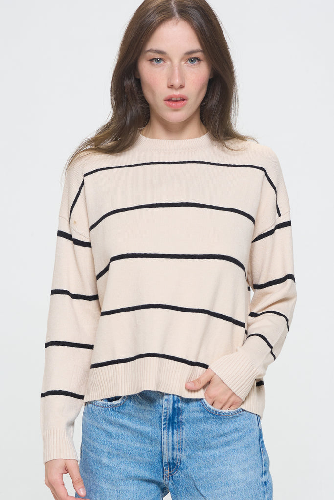 Cheri Striped Sweater