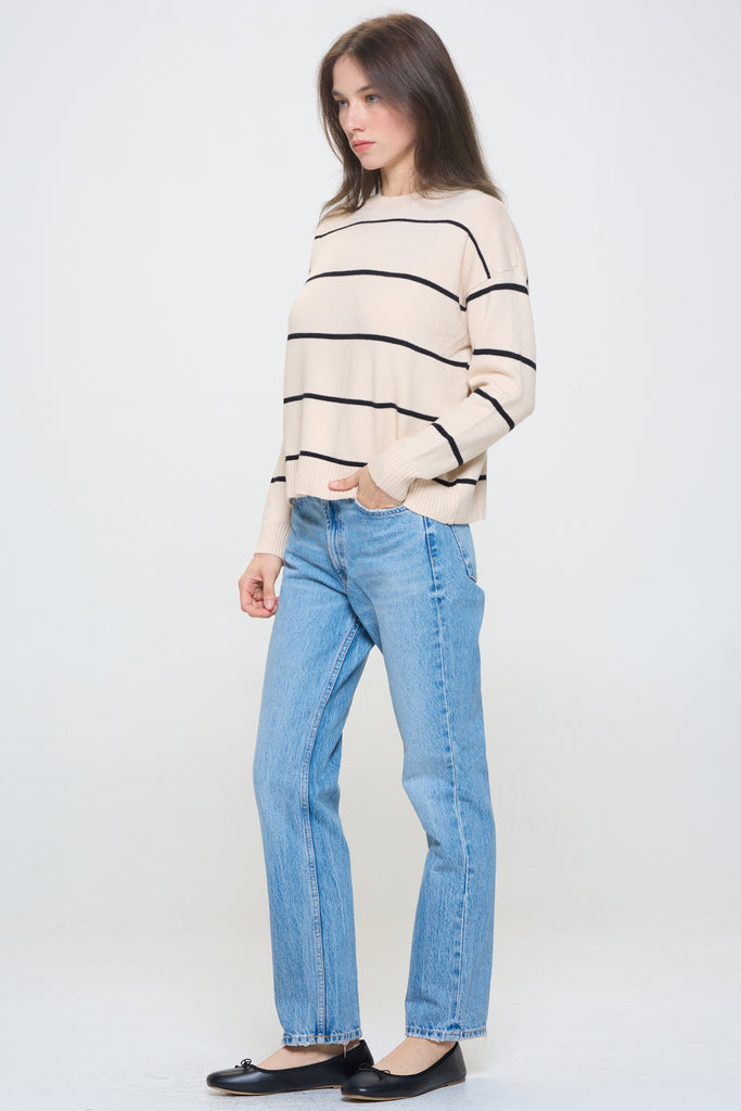 Cheri Striped Sweater
