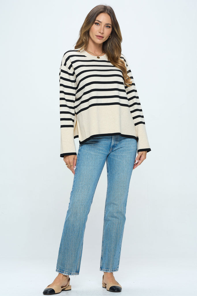 Provence Striped Sweater