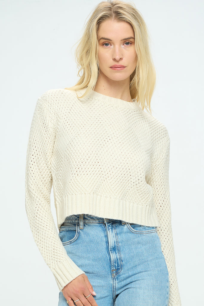 Kate Diamond Knit Sweater