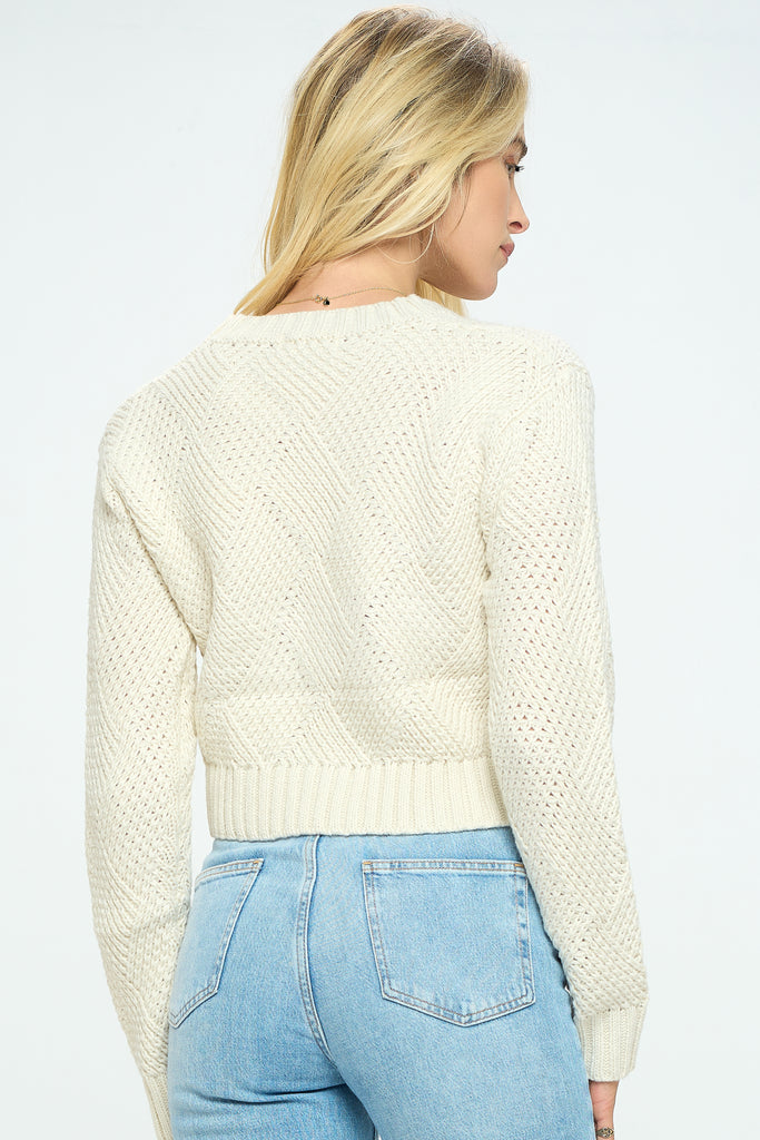 Kate Diamond Knit Sweater
