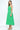 High Neck Side Cutout Midi Dress - Kelly Green