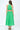 High Neck Back Cutout Midi Dress - Kelly Green
